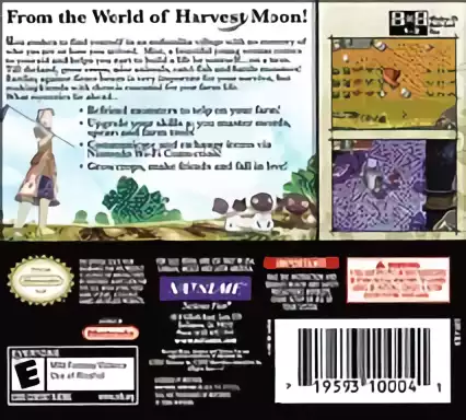 Image n° 2 - boxback : Rune Factory - A Fantasy Harvest Moon